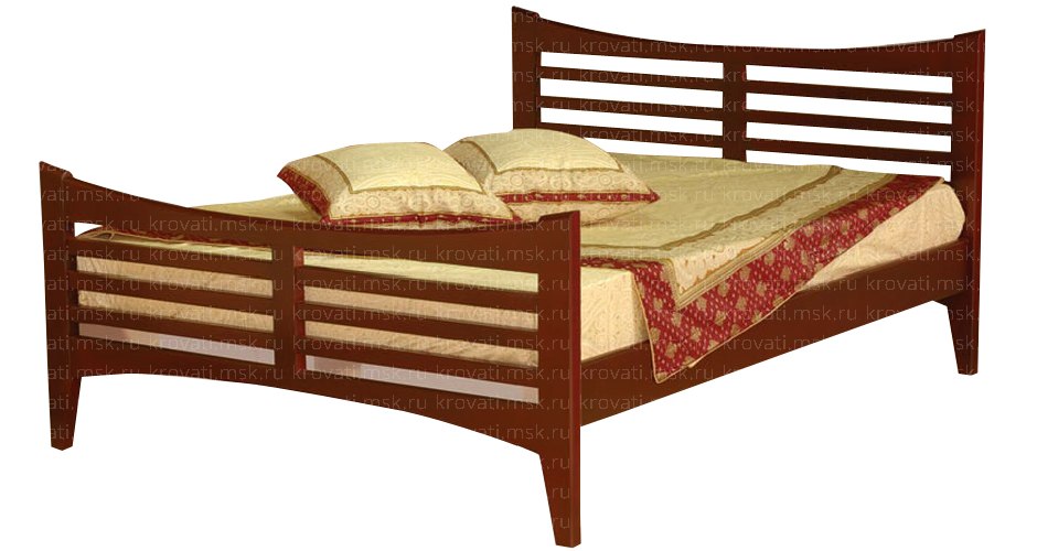 Двуспальная кровать с пружинным матрасом Манхэттен-1