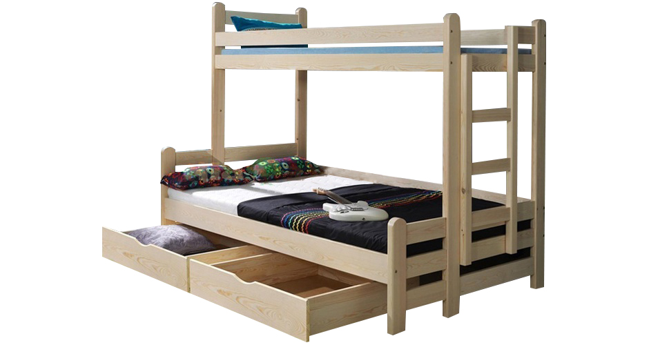 Двухъярусная кровать для детей разного возраста Орленок