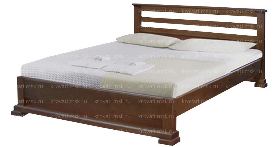 Двуспальная кровать из массива сосны от производителя Регина-2 в интернет-магазине