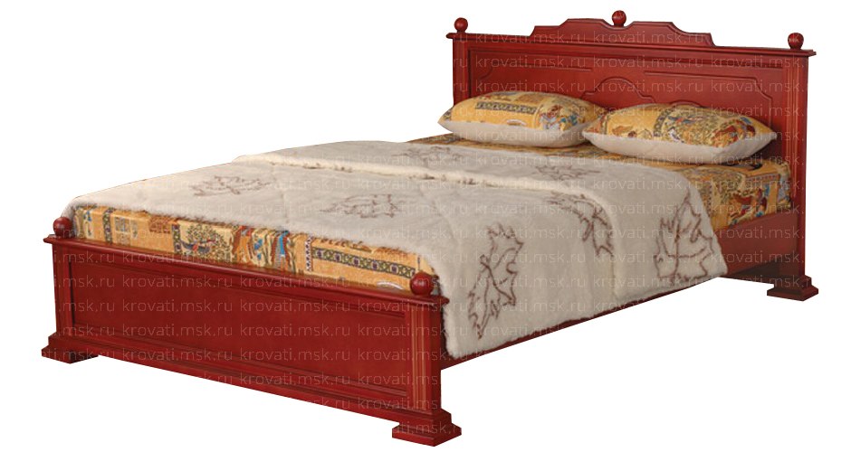 Двуспальная кровать Виктория недорогая под заказ в интернет-магазине