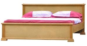 Заказать дешевую кровать из дерева двуспальную Беляна-1