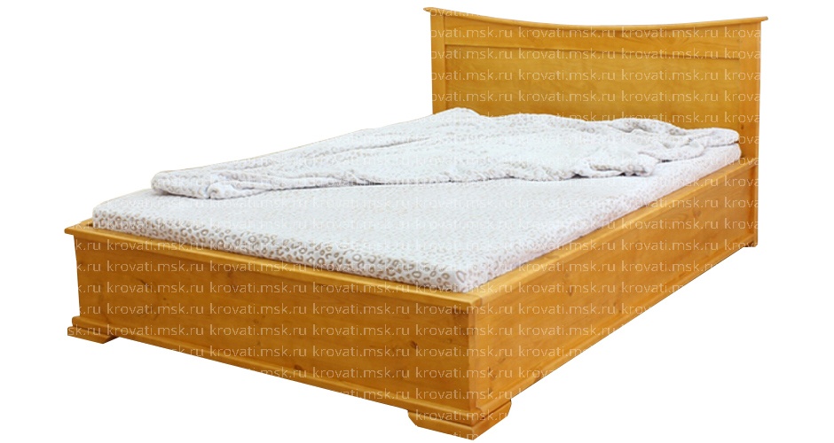 Ассоль кровать из массива дерева от производителя для дачи