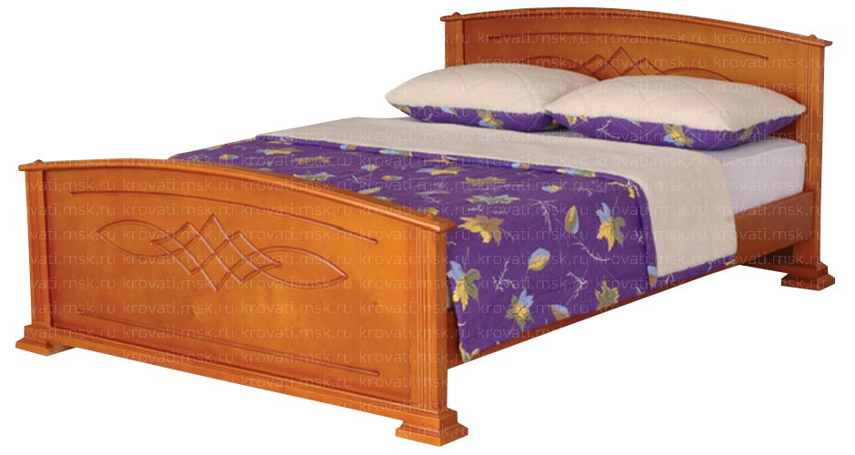 Современная элегантная двуспальная кровать Клеопатра-1