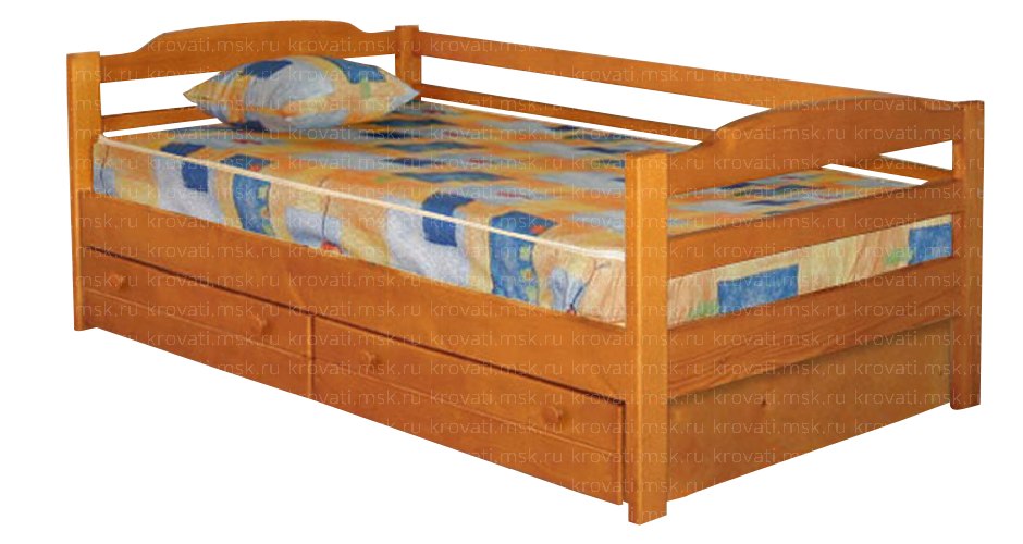 Подростковая кровать с бортиком недорого Юниор-3
