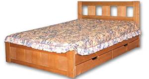 Двуспальная кровать с ящиками для хранения Галея-2