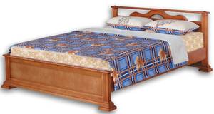 Кровать с низким изголовьем Лотос-1