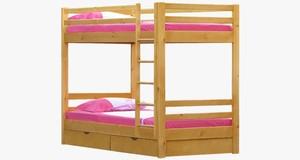 Двухъярусная кровать для взрослых из дерева Млада-2